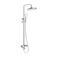 Душевая стойка BelBagno Albano ALBANO-VSCM-CRM, хром фото в интернет-магазине «Wasser-Haus.ru»