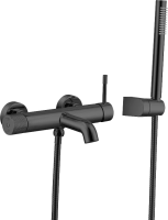 Смеситель для ванны с душем Boheme Uno 463-SGM shine gun metall фото в интернет-магазине «Wasser-Haus.ru»