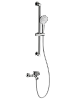 Смеситель для ванны с душем Wonzon & Woghand WW-4560-CR, хром фото в интернет-магазине «Wasser-Haus.ru»