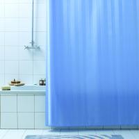 Штора для ванной Bacchetta 180х200 Rigone синяя фото в интернет-магазине «Wasser-Haus.ru»