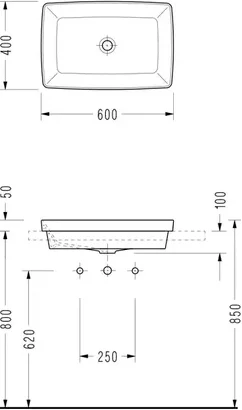 Раковина Serel Rita RT34 фото в интернет-магазине «Wasser-Haus.ru»