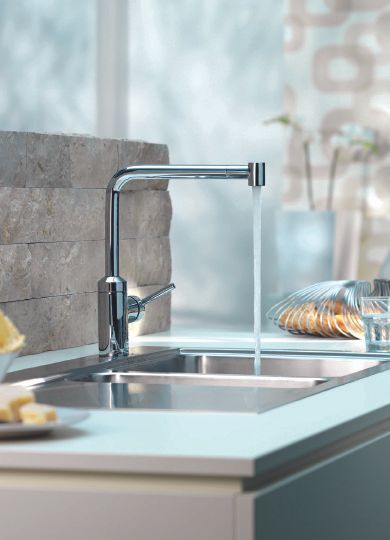 Смеситель Kludi L-ine 428210577 для кухонной мойки фото в интернет-магазине «Wasser-Haus.ru»