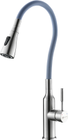 Смеситель для кухни Lemark Expert LM5082S-Gray с гибким изливом фото в интернет-магазине «Wasser-Haus.ru»