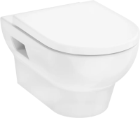 Унитаз подвесной Hansgrohe GladeLake S безободковый, с микролифтом