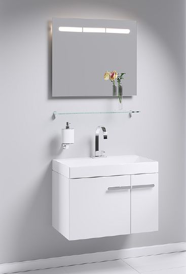Мебель для ванной Aqwella Европа 70 белая фото в интернет-магазине «Wasser-Haus.ru»