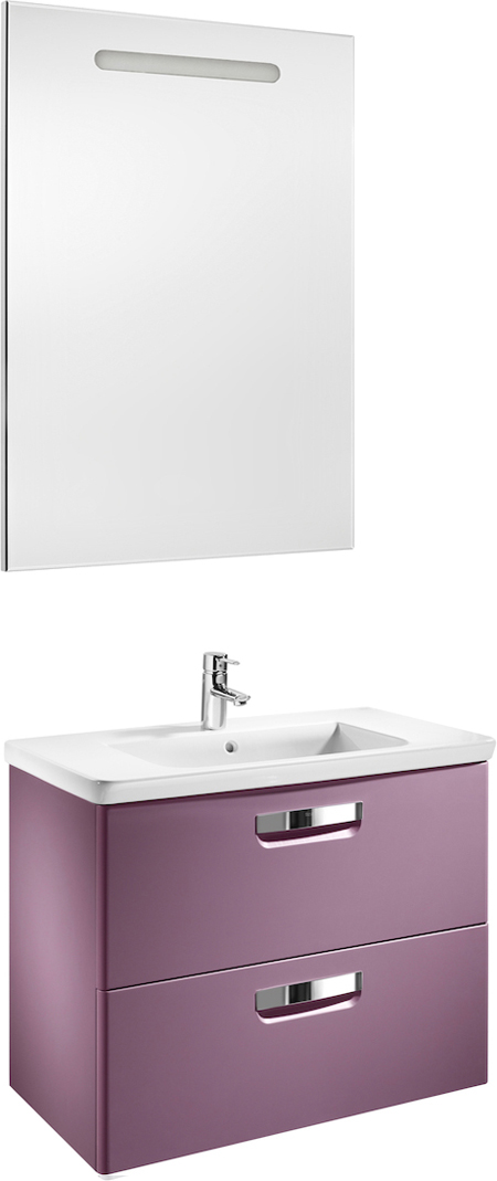 Мебель для ванной Roca Gap 60 фиолетовая фото в интернет-магазине «Wasser-Haus.ru»