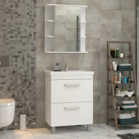 Мебель для ванной Vigo Nova 70 2 ящика фото в интернет-магазине «Wasser-Haus.ru»