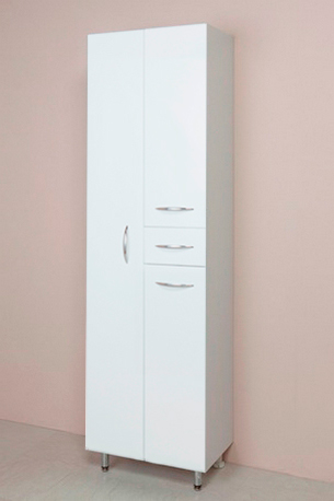 Шкаф-пенал Onika Модерн 52.17 L с бельевой корзиной фото в интернет-магазине «Wasser-Haus.ru»