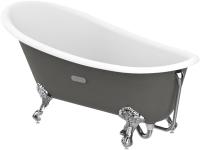 Чугунная ванна Roca Carmen anti-slip 234250000 160х80 серая фото в интернет-магазине «Wasser-Haus.ru»