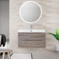 Мебель для ванной BelBagno Acqua 80 подвесная, pino scania фото в интернет-магазине «Wasser-Haus.ru»