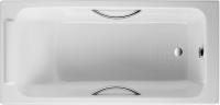 Чугунная ванна Jacob Delafon Parallel E2949 150x70 с отверстиями для ручек