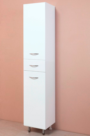 Шкаф-пенал Onika Модерн 40.17 L с бельевой корзиной фото в интернет-магазине «Wasser-Haus.ru»