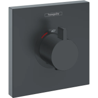 Термостатический смеситель встраиваемый Hansgrohe ShowerSelect Highflow 15760670 для душа, матовый черный фото в интернет-магазине «Wasser-Haus.ru»
