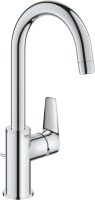 Смеситель для раковины Grohe BauEdge 23760001 с ограничителем температуры, хром фото в интернет-магазине «Wasser-Haus.ru»