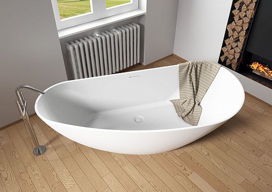 Ванна из искусственного камня Riho Granada BS1800500000000 170x80 L фото в интернет-магазине «Wasser-Haus.ru»