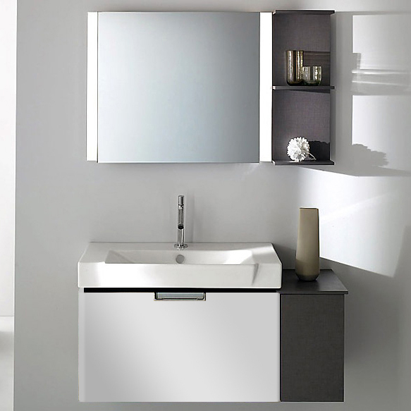 Мебель для ванной Jacob Delafon Reve 80 белый лак, 1 ящик фото в интернет-магазине «Wasser-Haus.ru»
