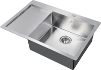Мойка кухонная Steel Hammer SH 7851-R сталь фото в интернет-магазине «Wasser-Haus.ru»