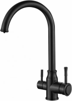 Смеситель для кухни Steel Hammer SH 763 INOX GRAFIT PVD фото в интернет-магазине «Wasser-Haus.ru»