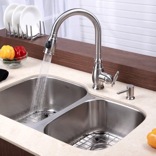 Мойка кухонная Kraus KBU-24 фото в интернет-магазине «Wasser-Haus.ru»