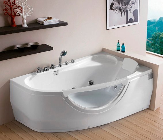 Акриловая ванна Gemy G9046-II B R фото в интернет-магазине «Wasser-Haus.ru»