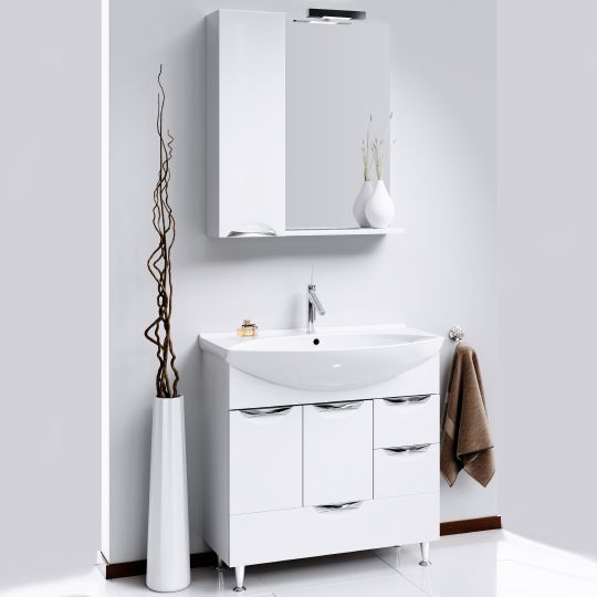 Мебель для ванной Aqwella Лайн 85 фото в интернет-магазине «Wasser-Haus.ru»