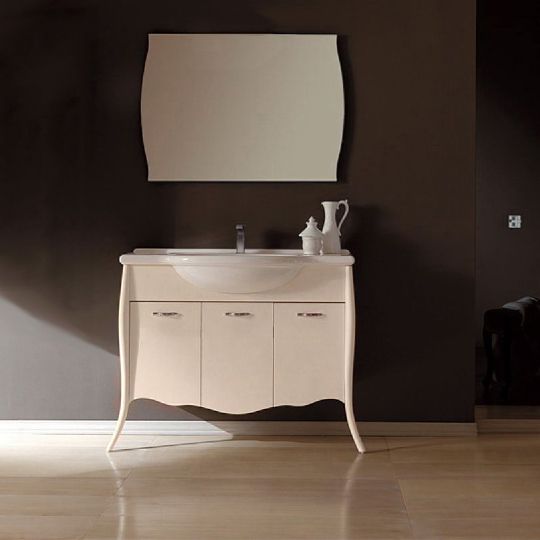 Мебель для ванной Eurolegno Clip 115 noce avorio фото в интернет-магазине «Wasser-Haus.ru»