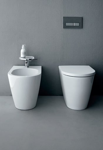 Унитаз приставной Laufen Kartell 8.2333.1.000.000.1 фото в интернет-магазине «Wasser-Haus.ru»