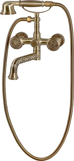 Смеситель Bronze de Luxe 10119P для ванны с душем фото в интернет-магазине «Wasser-Haus.ru»