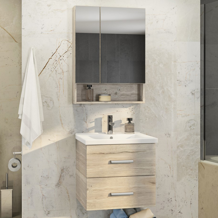 Мебель для ванной Comforty Парма 60 фото в интернет-магазине «Wasser-Haus.ru»