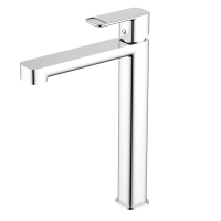 Смеситель для раковины высокий хром, AQUAme Parma AQM6614CR