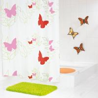 Штора для ванной Ridder Butterflies 32606 фото в интернет-магазине «Wasser-Haus.ru»