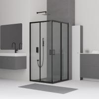 Душевой уголок RGW CL-34B 80x80x185 стекло прозрачное фото в интернет-магазине «Wasser-Haus.ru»