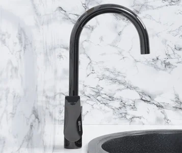 Смеситель для кухни Wasserkraft Glan 6607 + Дозатор для кухонной мойки Wasserkraft K-8099BLACK с емкостью для губки фото в интернет-магазине «Wasser-Haus.ru»