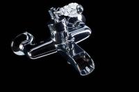 Смеситель Boheme VOGUE CRYSTAL 223-CRST для ванны фото в интернет-магазине «Wasser-Haus.ru»