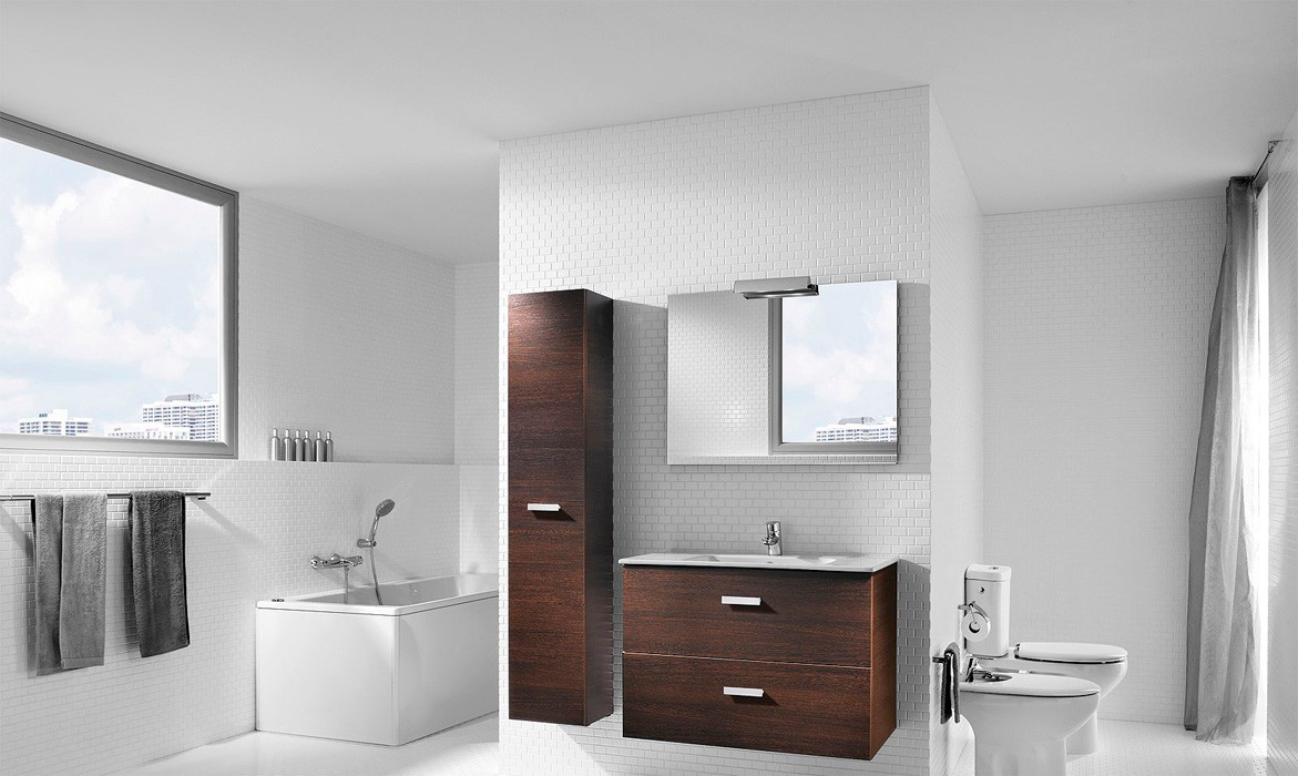 Мебель для ванной Roca Victoria Nord 80 венге фото в интернет-магазине «Wasser-Haus.ru»