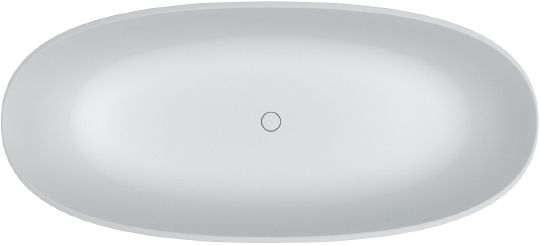 Ванна из искусственного камня Riho Oval BS6700500000000 165x80 фото в интернет-магазине «Wasser-Haus.ru»