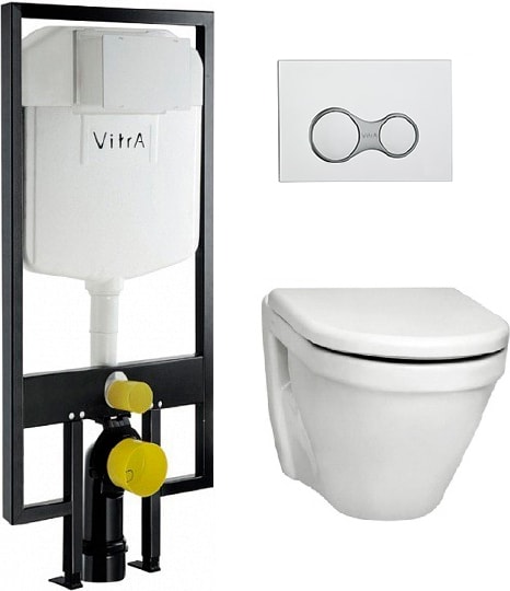 Комплект VitrA S50 9003b003-7200 4 в 1 с микролифтом фото в интернет-магазине «Wasser-Haus.ru»