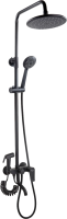 Душевая стойка Plstart PL2403-7 черная