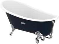 Чугунная ванна Roca Carmen anti-slip 234250004 160х80 темно-синяя фото в интернет-магазине «Wasser-Haus.ru»