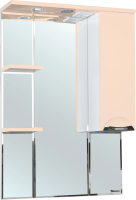 Зеркало Bellezza Альфа R 75 бежевое