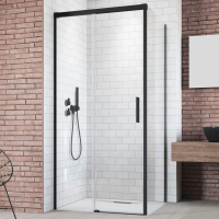 Душевой уголок Radaway Idea Black KDJ 120x100 L фото в интернет-магазине «Wasser-Haus.ru»