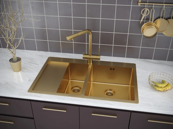 Смеситель для кухни Paulmark Skalen Sk213020-BG фото в интернет-магазине «Wasser-Haus.ru»