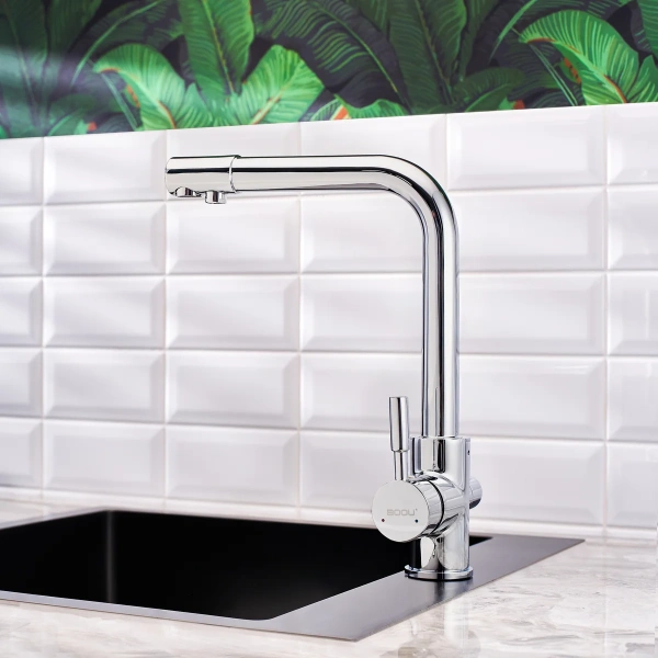 Смеситель для кухни BOOU 91401 фото в интернет-магазине «Wasser-Haus.ru»