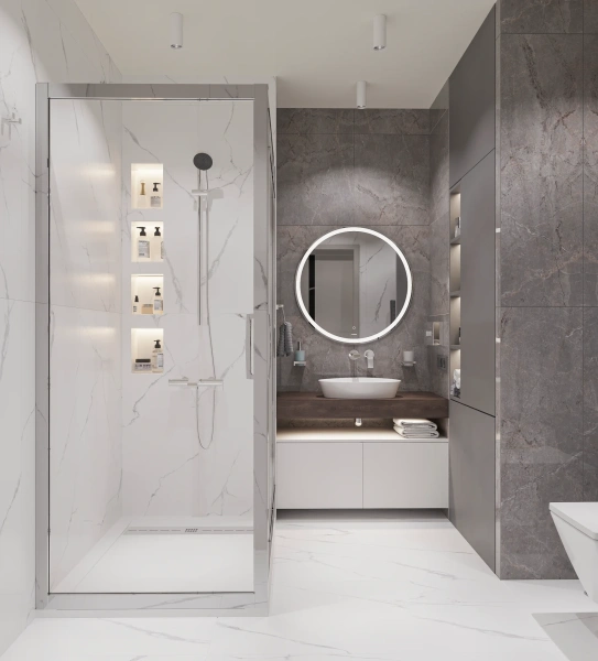 Мебель для ванной с раковиной Duravit Cape Cod 50: столешница 100, дуб карпентер, без отверстий + 2 тумбы 50 фото в интернет-магазине «Wasser-Haus.ru»