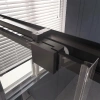 Душевой уголок Veconi Premium Trento PTC-SP-30B 130x90, профиль черный матовый, стекло прозрачное фото в интернет-магазине «Wasser-Haus.ru»
