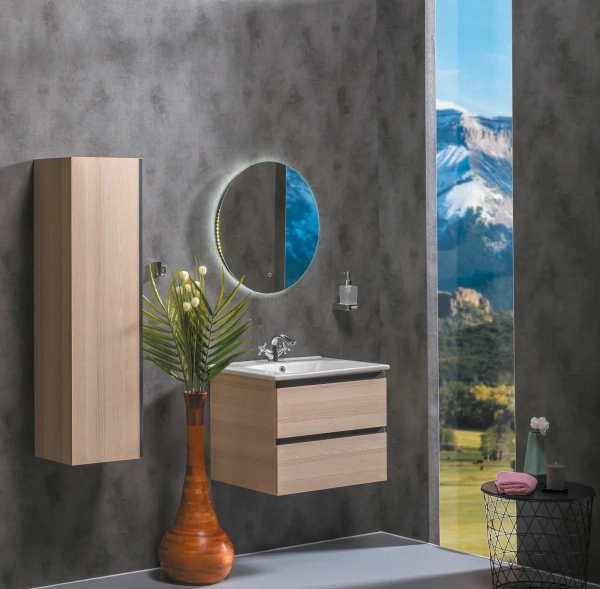Тумба с раковиной Armadi Art Capolda 65 light wood фото в интернет-магазине «Wasser-Haus.ru»