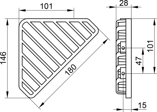 Мыльница Keuco 24903 фото в интернет-магазине «Wasser-Haus.ru»
