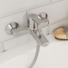 Смеситель Milardo Stripe STRSB02M02 для ванны с душем фото в интернет-магазине «Wasser-Haus.ru»