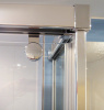 Душевой уголок GuteWetter Slide Rectan GK-863A левая 130x70 см стекло бесцветное, профиль хром фото в интернет-магазине «Wasser-Haus.ru»