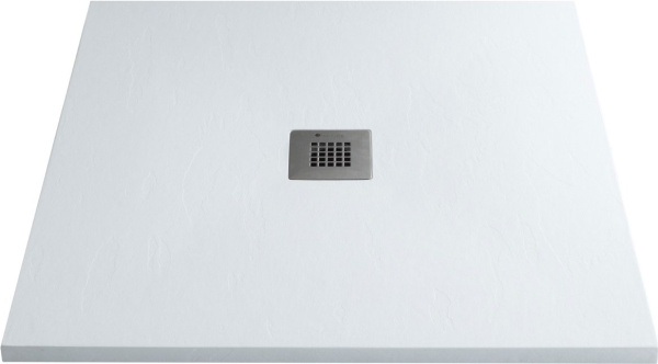 Поддон для душа Allen Brau Priority 100х90 см, белый камень фото в интернет-магазине «Wasser-Haus.ru»